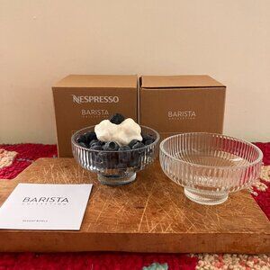 Nespresso Affogato Dessert Bowls x 4 = New in Box